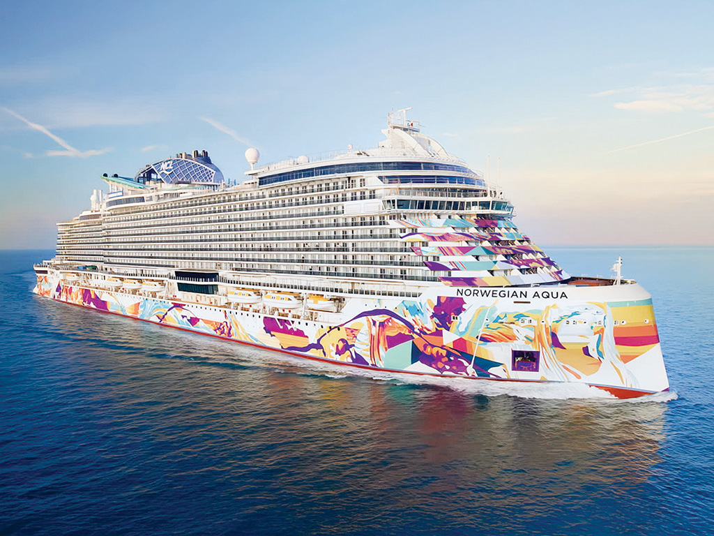  NCL debuts all-new Norwegian Aqua